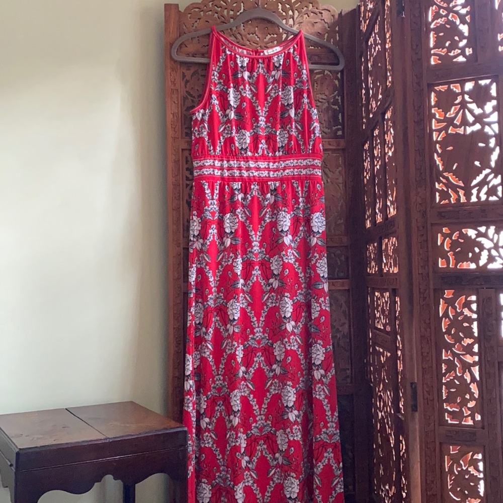 Max Studio Poly Maxi Dress